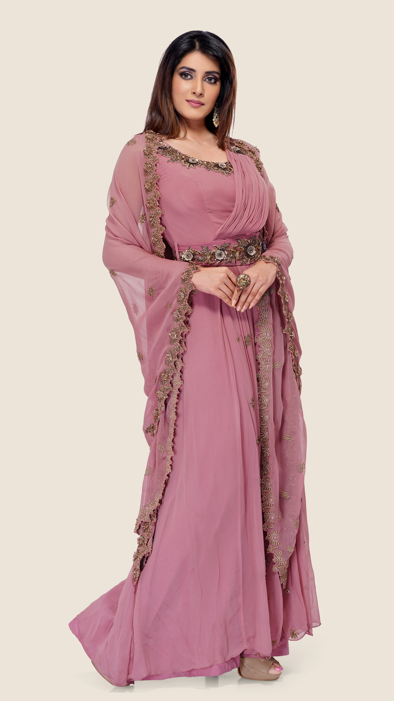 Saree style hotsell gown dress