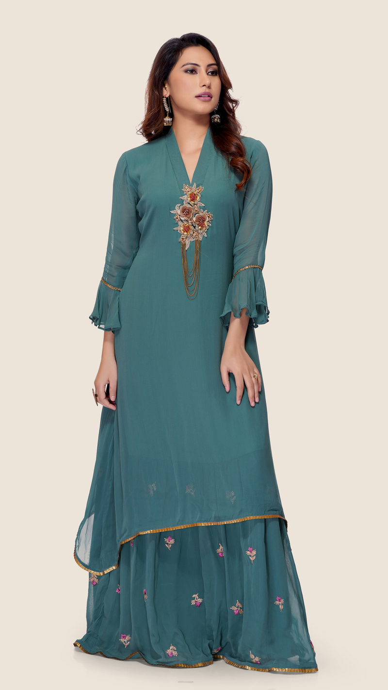 Plain Blue Sleeveless Ladies Fancy One Piece Dress, Size: S-xxl at Rs 650/ piece in Kanpur